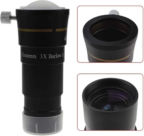 Alstar 1.25" 4-Elements 3X Barlow Lens Fully Multi-Coated Optics in Saudi Arabia