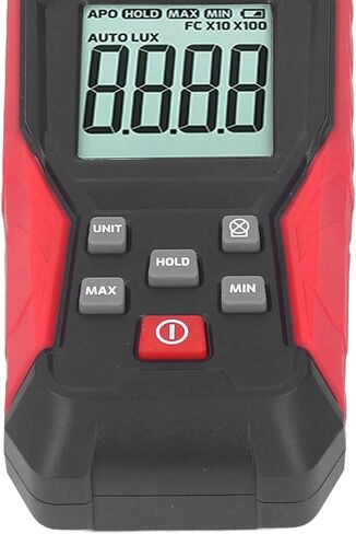 Illuminance Meter, High Light Luxmeter Illuminometer with Alarm for Offices in Saudi Arabia