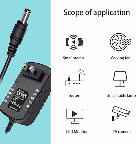 Dysead AC DC Adapter Compatible with Panasonic BL-C111A BLC111A Network Camera 9V Power Supply Cord in Saudi Arabia