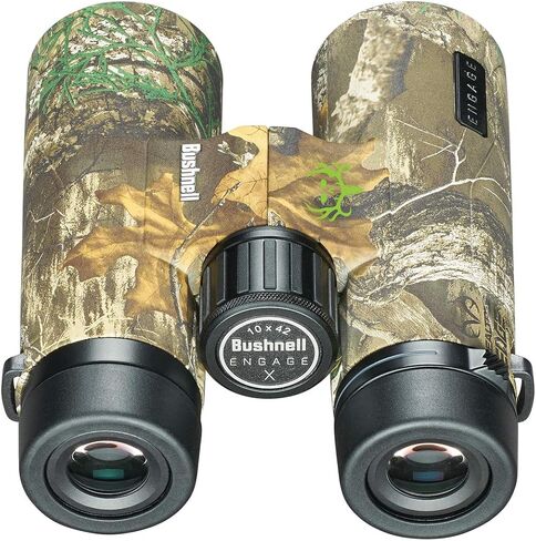 Bushnell Engage X 10x42mm Binoculars, IPX7 Waterproof and Lightweight Binoculars for Hunting, Travel, and Camping in Saudi Arabia