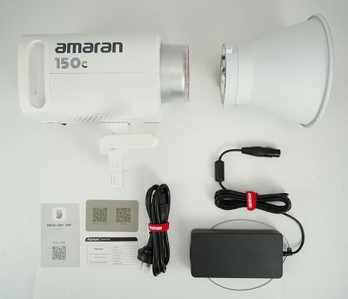 Aputure Amaran 150c COB Video Light,RGBWW 150W,2,500K to 7,500K CCT with G/M Adjustment,15,610 lux @ 1m with Hyper Reflector,APP Control in Kuwait