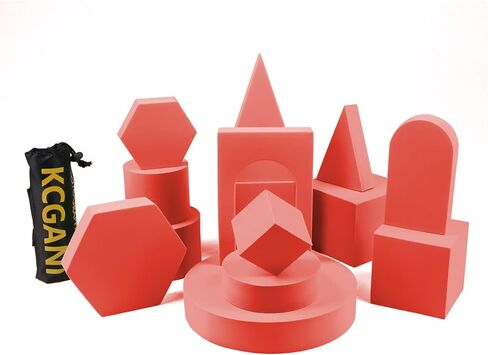 14pcs Photography Background Props, Geometric Cube Photo Props Set, Stereo Hard Foam Photo Decorative Backdrop, Posing Ornaments Display Solution for Lipstick, Jewelry, Perfume, Makeup Tools in Saudi Arabia