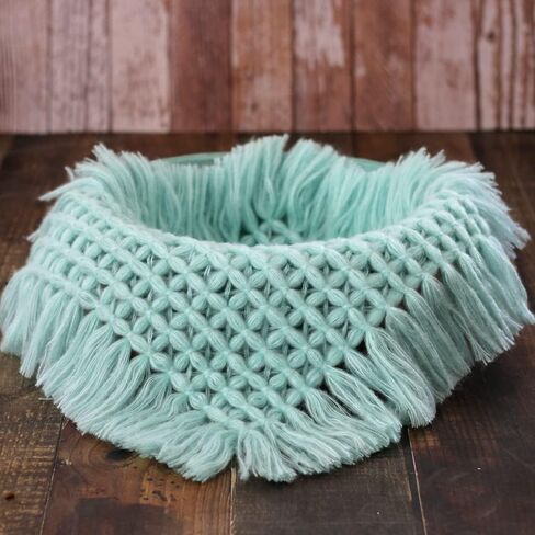 Newborn Baby Photography Props Blanket Posing Aid for Girl Boy Photo Shoot Baskets Filler Posing Stuffer Background Blanket (Green) in Kuwait