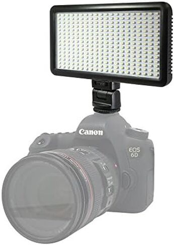 HP PhotoSmart 715 Digital Camera Lighting Ultra-Slim LED-300 Vidpro Model LED-300 Professional Photo & Video Light Kit - with a Free Synergy Digital® 2GB SD Card in Saudi Arabia