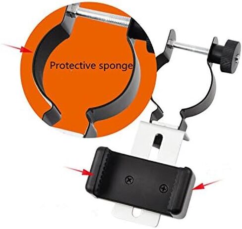 GGGarden Universal Phone Bracket Support Holder Mount Spotting Scopes Telescope Microscope Adapter in Saudi Arabia