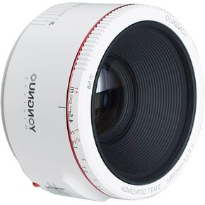 YONGNUO YN50mm F1.8 II,Full Frame Auto Focus Lens for Canon EOS EF Mount Digital SLR Cameras,White in Saudi Arabia