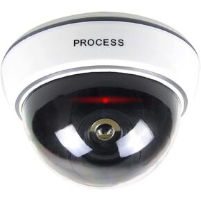 Dummy Surveillance Camera Fake Security Camera with Simulated IR Flashing Red Lights in Saudi Arabia