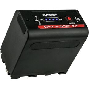 Kastar 1 Pack Battery Replacement for Sony NP-F980 Pro NP-F960 NP-F970 NP-F770 NP-F570 NP-F330 Sony PBD-D50 PBD-V30 PLM-100 PLM-50 PLM-A35 PLM-A55 Q002-HDR1 UPX-2000 CCD-TRV720 CVX-V18NSP in Kuwait