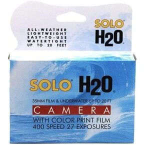 Solo H2O 35mm Single Use Underwater Camera with 400ASA 27 Exposure Film in Saudi Arabia