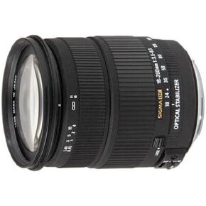 عدسة تثبيت بصري من Sigma AF18-200 ملم f/3.5-6.3 DC لعدسة Canon Digital SLR مختارة فقط (توقفت الشركة المصنعة) in Saudi Arabia