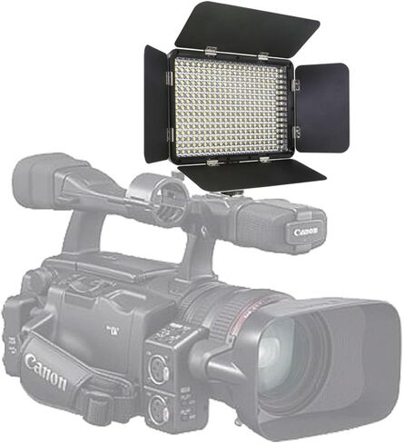 Professional Advanced 3200-5600K Continuous LED Video Light Kit Variable-Color + Bundle for Digital Camera in Saudi Arabia