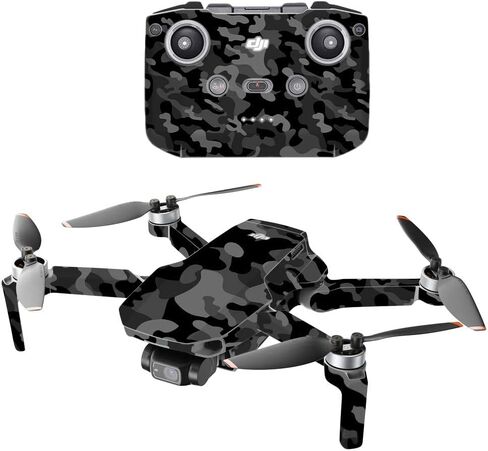 MIGHTY SKINS MightySkins متوافق مع طائرة DJI Mini 2 المحمولة بدون طيار - مموه أحمر | غطاء ملتف واقٍ ومتين وفريد ​​من نوعه من الفينيل | سهل التطبيق والإزالة وتغيير الأنماط | صنع في الولايات المتحدة الأمريكية in Kuwait