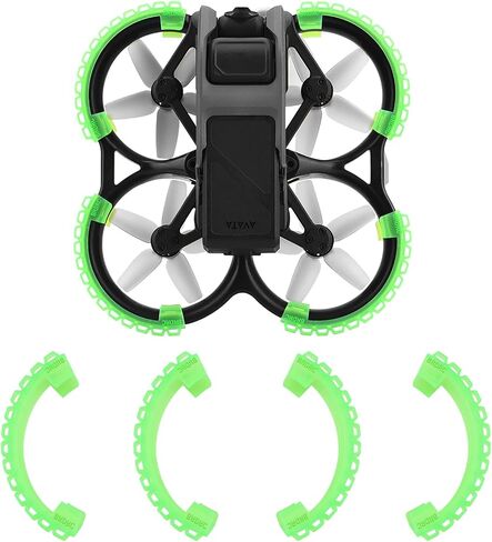 مصد حماية المروحة DJI Avata: حلقة ممتصة للصدمات واقية من الصدمات ضد التصادم لملحقات DJI Avata باللون البرتقالي in Kuwait