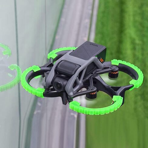 مصد حماية المروحة DJI Avata: حلقة ممتصة للصدمات واقية من الصدمات ضد التصادم لملحقات DJI Avata باللون البرتقالي in Kuwait