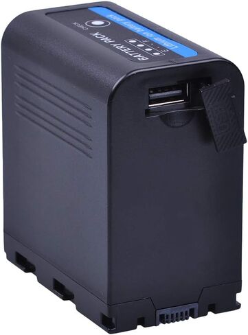 PowerTrust 1-Pack SSL-JVC70 JVC70 Replacement li-ion Camcorder Batteries for JVC SSL-JVC50 SSL JVC70 JVC GY-HMQ10 GY-HM200 GY-LS300 in Kuwait