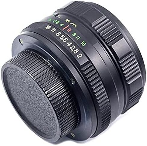 Camera Body Cap & Rear Lens Cover Compatible for Carl Zeiss JENA Flektogon 35mm F2.4 Lens, Compatible for Meyer-Optik 50mm f/1.8 Lens (2 Pack) in Saudi Arabia