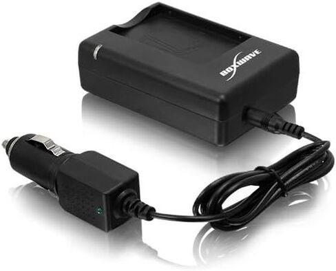 BoxWave Charger Compatible with Nikon Coolpix S560 (Charger by BoxWave) - Digital Camera Battery Charger, Car Charger for Camera Batteries for Nikon Coolpix S560, Nikon Coolpix S560, S550 in Saudi Arabia