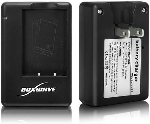 BoxWave Charger Compatible with Nikon Coolpix S560 (Charger by BoxWave) - Digital Camera Battery Charger, Car Charger for Camera Batteries for Nikon Coolpix S560, Nikon Coolpix S560, S550 in Saudi Arabia