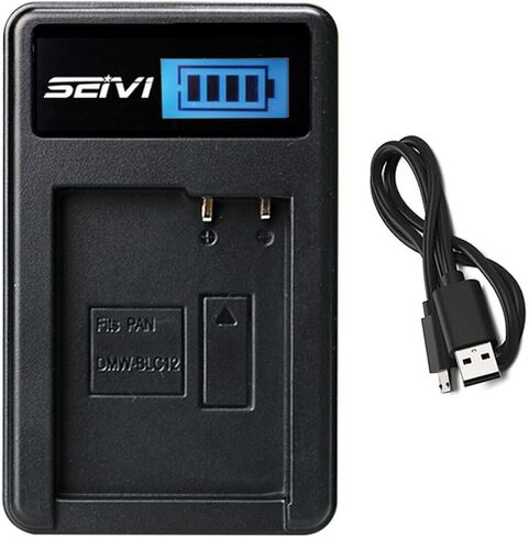 Battery Charger for Panasonic Lumix DMC-G80M, DMC-G80EE, DMC-G80MEE Digital Camera in Saudi Arabia