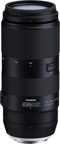 Tamron 100-400mm F/4.5-6.3 VC USD Telephoto Zoom Lens for Canon Digital SLR Cameras (6 Year Limited USA Warranty) in Saudi Arabia