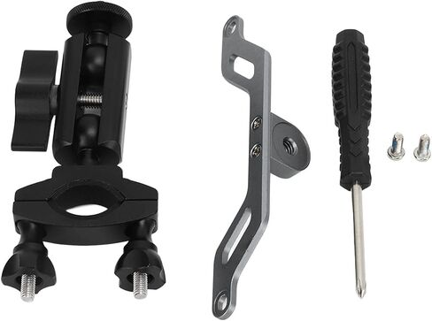 Yuecoom Drone Bike Bracket, Aluminum Alloy Adjustable Drone Bike Riding Stand with Screen Remote Control for DJI Mini 3 Pro in Saudi Arabia