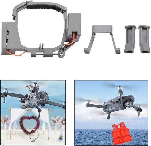O'woda Mavic 2 Payload Drone Airdropper Clip Delivery Transport Device Wedding Drone Fishing Bait Search & Rescue Tool for DJI Mavic 2 Pro/Zoom (Not for Mavic Pro) in Saudi Arabia