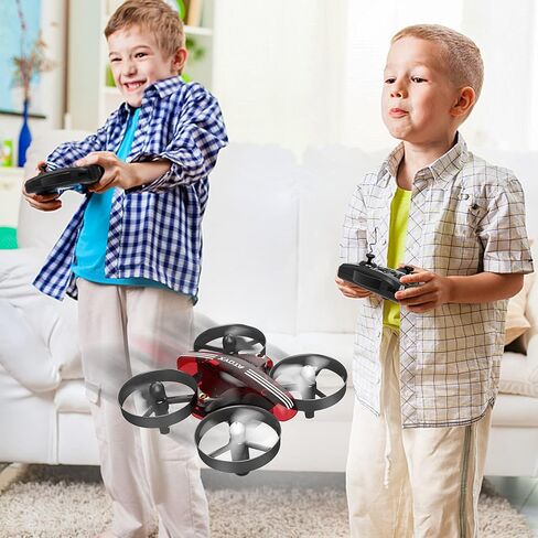 Mini Drone for Kids & Beginners, Indoor Portable Hand Operated/RC Nano Helicopter Quadcopter with Auto Hovering, Headless Mode & Remote Control, Children's Day Gift for Boys and Girls -Blue in Saudi Arabia