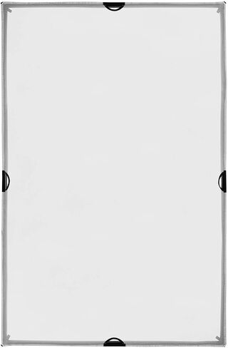 Westcott Scrim Jim Cine Kit (4' x 6') Heavy Duty Frame with 3/4 Stop Diffusion and Silver/White Bounce Reflector - Includes Carry Case in Saudi Arabia