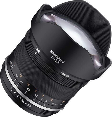 Samyang MK2 14mm F2.8 Weather Sealed Ultra Wide Angle Lens for Nikon with Built-in AE Chip (MK14AE-N) in Saudi Arabia