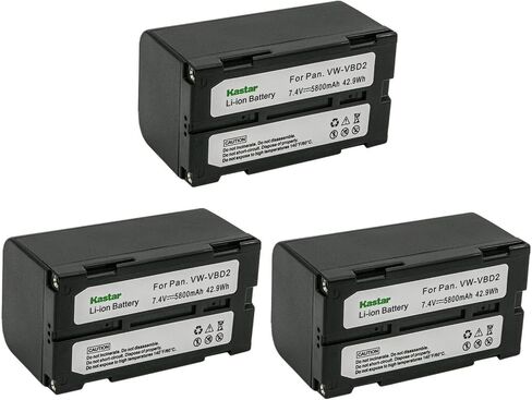 Kastar 2-Pack BDC-70 Battery Replacement for Sokkia BDC-70, BDC70, BT-70, BLI-SRX1, SDL30, SDL50, CDC68, Energizer ERC610, Fuji VMBPL30A, VMBPL60A, Hitachi VM13A, VM13J, VM27A, VM30 in Kuwait