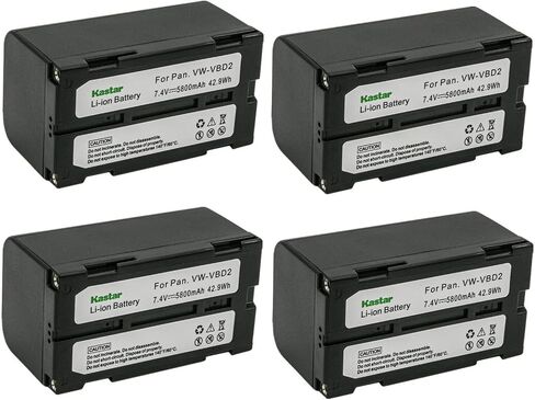 Kastar 2-Pack BDC-70 Battery Replacement for Sokkia BDC-70, BDC70, BT-70, BLI-SRX1, SDL30, SDL50, CDC68, Energizer ERC610, Fuji VMBPL30A, VMBPL60A, Hitachi VM13A, VM13J, VM27A, VM30 in Kuwait