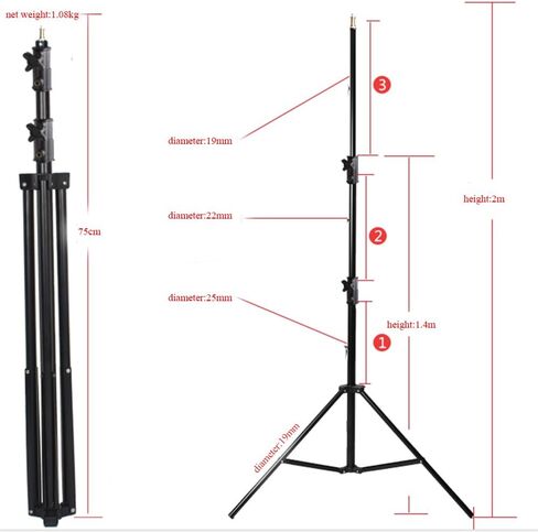 Godox 2 x SK400II 800Ws Strobe Flash Light Monolight Kit for Studio Photography, Includes Light Stand, Softbox, Reflector, Barnd Door Kit, Umbrella, Carrying Case in Saudi Arabia