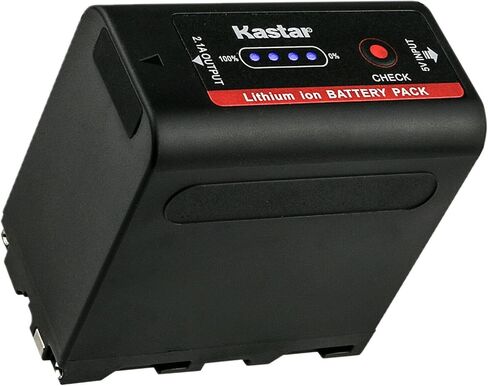 Kastar 1 Pack Battery Replacement for Sony NP-F980 Pro NP-F960 NP-F970 NP-F770 NP-F570 NP-F330 Sony PBD-D50 PBD-V30 PLM-100 PLM-50 PLM-A35 PLM-A55 Q002-HDR1 UPX-2000 CCD-TRV720 CVX-V18NSP in Kuwait