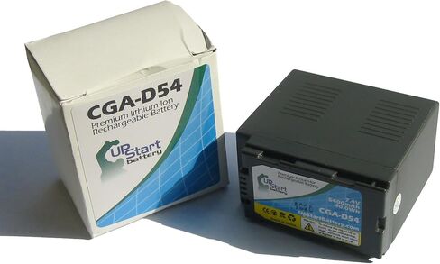 Upstart Battery CGA-D54 CGR-D54 CGA-D54SE/1B Replacement Battery for Panasonic AG DV Series Camcorders in Saudi Arabia