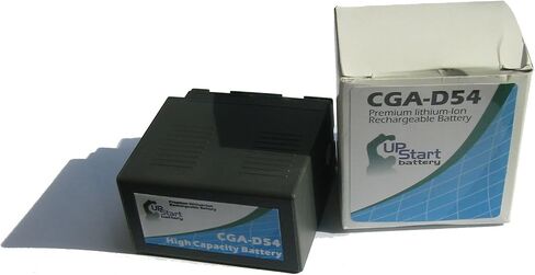 Upstart Battery CGA-D54 CGR-D54 CGA-D54SE/1B Replacement Battery for Panasonic AG DV Series Camcorders in Saudi Arabia