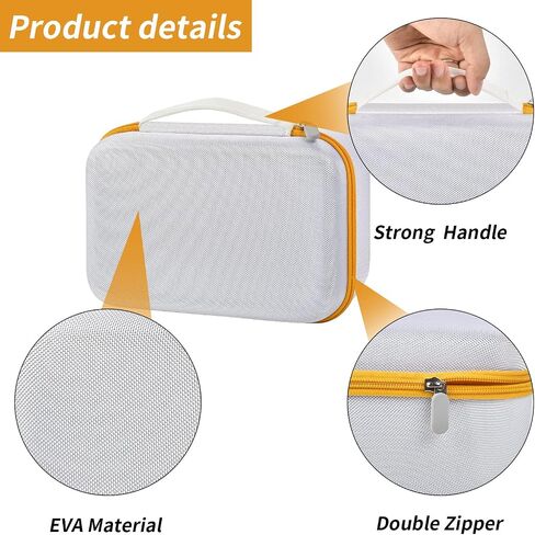 Case for Kodak Dock ERA Plus 4PASS 4x6 Instant Photo Printer, Bluetooth Photo Printing Holder for Adapter, Cartridge, Paper, Power Cord for Photographers & Travelers (Box Only) in Saudi Arabia