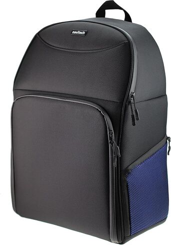 Navitech Portable Rugged Black & Blue Backpack/Rucksack Carry Case Compatible with The HP Pavilion 570-p010na Desktop PC in Saudi Arabia