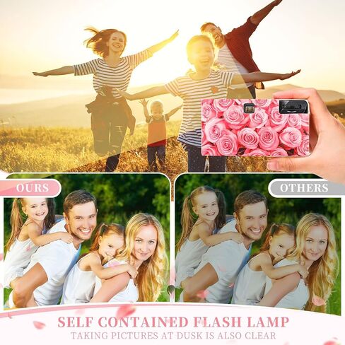Flutesan 12 Pack Disposable Cameras Bulk 35mm Film Flash Wedding,Yellow in Kuwait