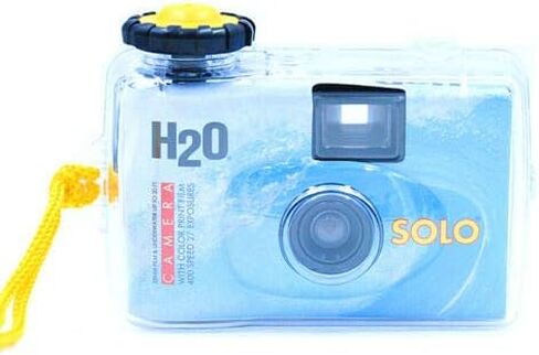 Solo H2O 35mm Single Use Underwater Camera with 400ASA 27 Exposure Film in Saudi Arabia