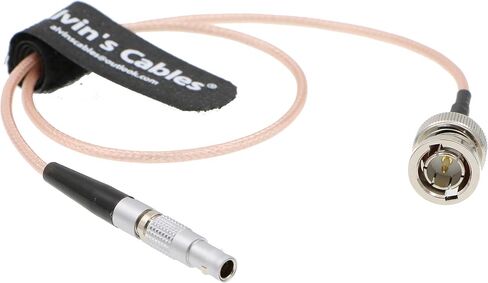 Alvin's Cables Timecode Cable for RED Epic Scarlet DSMC2 BNC to 00B 4 Pin Male Time Code Input Cable 50CM| 19.7inches in Saudi Arabia