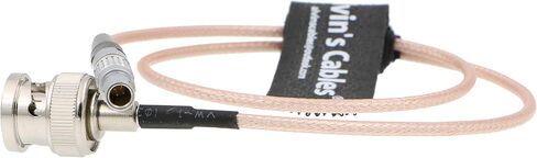 Alvin's Cables Timecode Cable for RED Epic Scarlet DSMC2 BNC to 00B 4 Pin Male Time Code Input Cable 50CM| 19.7inches in Saudi Arabia