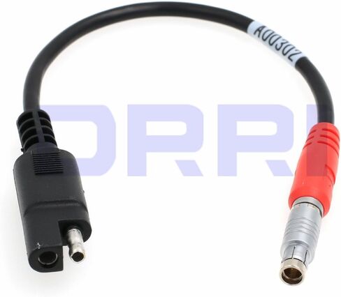 كابل الطاقة الخارجي DRRI GPS A00400 مع مشبك التمساح لـ Leica/Top-con/Geomax (A00400) in Kuwait