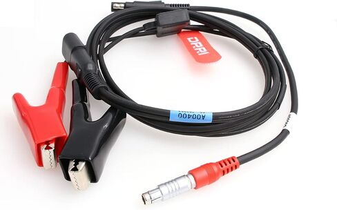 كابل الطاقة الخارجي DRRI GPS A00400 مع مشبك التمساح لـ Leica/Top-con/Geomax (A00400) in Kuwait
