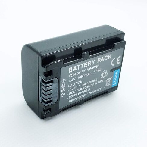 Rechargeable Battery Pack for Sony HDR-CX130 HDR-CX190 High Definition Handycam Camcorder in Saudi Arabia
