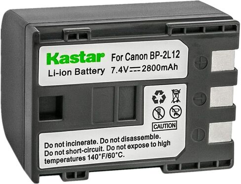 Kastar 1-Pack Battery Replacement for Canon Elura 40 MC, Elura 50, Elura 60, Elura 65, Elura 70, Elura 80, Elura 85, Elura 90, FV500, FVM20, FVM30, FVM100, FVM200, iVIS HG10, iVIS HV20, iVIS HV30 in Saudi Arabia