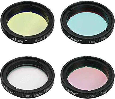 Alstar Deluxe Telescope LRGB 1.25 Inch Filter Set - Give Stunning Astrophotographic Results in Saudi Arabia