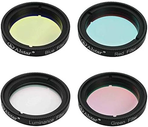 Alstar Deluxe Telescope LRGB 1.25 Inch Filter Set - Give Stunning Astrophotographic Results in Saudi Arabia