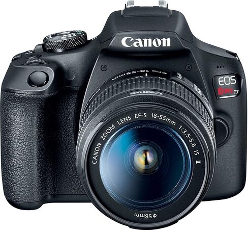 Camera Bundle for Canon EOS Rebel T7 with EF-S 18-55 mm f/3.5-5.6 is II + Accessories Bundle (64GB, 50in Tripod, Extra Battery, and More) in Saudi Arabia