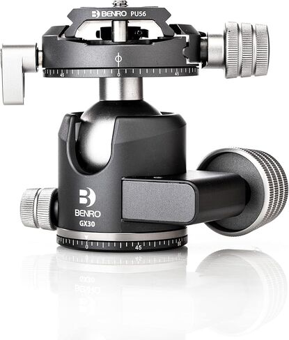 Benro GX30 Three Series Arca-Swiss Style Low Profile Aluminum Ballhead in Kuwait