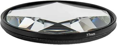 77mm Handheld Kaleidoscope Glass Prism Camera Filter Variable Number of Subjects SLR Photography Accessories in Kuwait